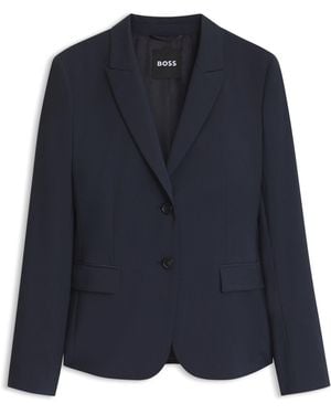 BOSS Blazer Slim Fit - Blu