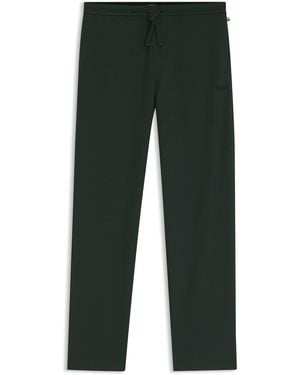 BOSS Pantalones De Pijama Con Estructura De Rejilla - Verde