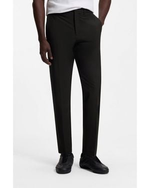 BOSS Regular-Fit Trousers - Black