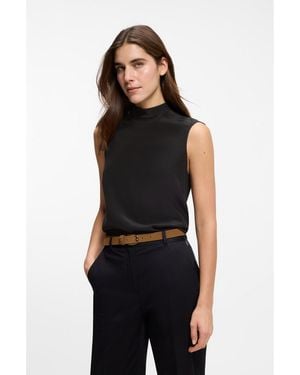 BOSS Regular-Fit Blouse - Black