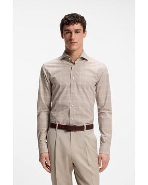 BOSS Slim-Fit Shirt - Grey