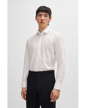 HUGO Slim-Fit Shirt - White
