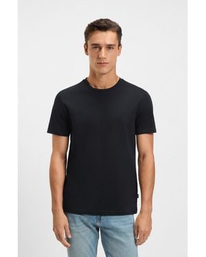 BOSS Slim-Fit Short-Sleeved T-Shirt - Black