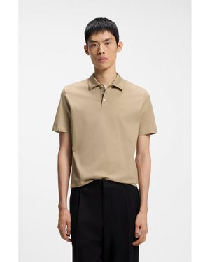 HUGO Slim-Fit Polo - Natural