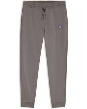 HUGO Pantaloni Della Tuta Regular Fit - Grigio