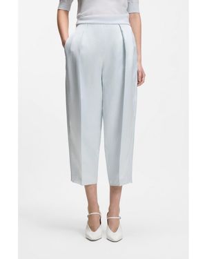 BOSS Relaxed-Fit Trousers - Blue