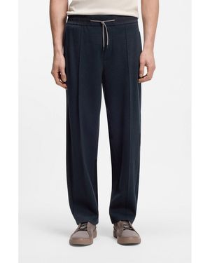 BOSS X Aston Martin Tracksuit Bottoms With Drawcord - Blue
