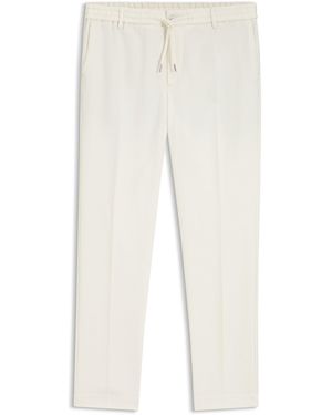 BOSS Modern-Fit Hose Aus Stretch-Twill - Weiß