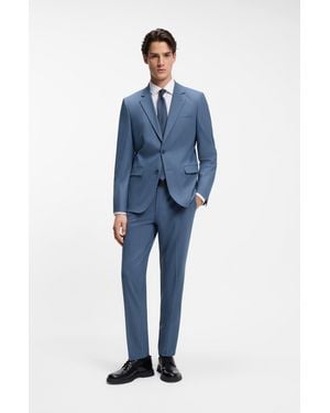 HUGO Light Blue Men's Business Suits Size 36r