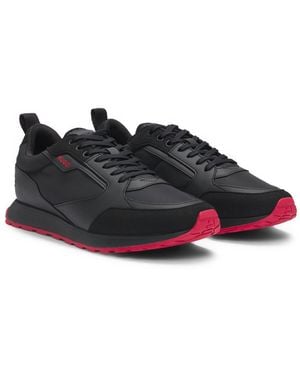 HUGO Dark Grey Men's Trainers Size 9 - Black