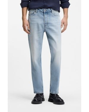 HUGO Tapered-Fit Jeans - Blue