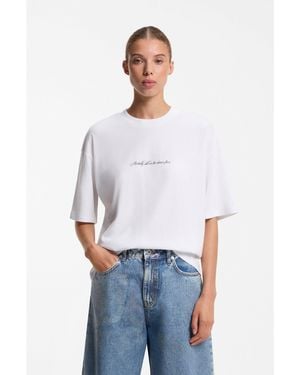 HUGO Oversized-Fit T-Shirt - White