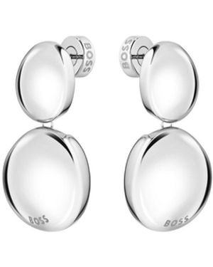BOSS Orecchini Con Perle Stile Ciottoli - Bianco