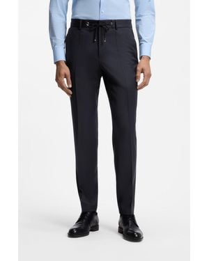 BOSS One Slim-Fit Pants - Blue