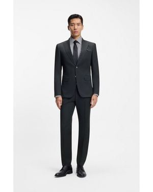 BOSS Two-Piece Slim-Fit Suit - Blue