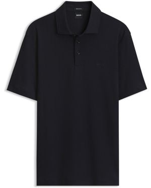 BOSS Pallas Polo En Coton - Noir