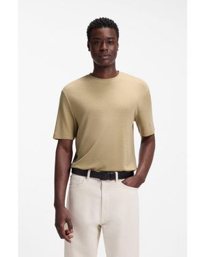 HUGO Slim-Fit T-Shirt - Natural
