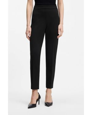 BOSS Regular-Fit Trousers - Black