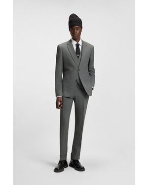 HUGO Slim-Fit Suit - White