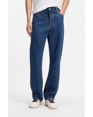 HUGO Baggy-Fit Jeans - Blue