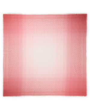 BOSS Sjaal Van Een Katoenmix Met Jacquard - Roze
