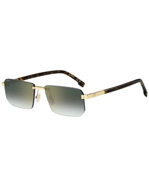 BOSS Rimless Sunglasses With Double B Monogram - Multicolour