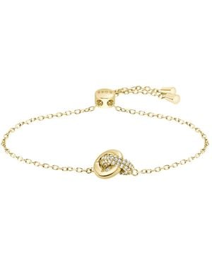 BOSS Tone Bracelet With Intertwined Rings - Metallic