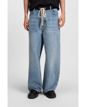 HUGO Oversized-Fit Jeans - Blue