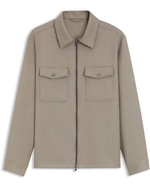 BOSS Sovracamicia Relaxed Fit - Marrone