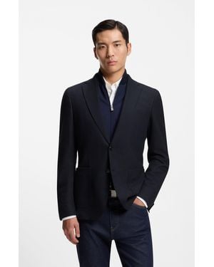 BOSS Dark Blue Men's Sport Coats Size 38r