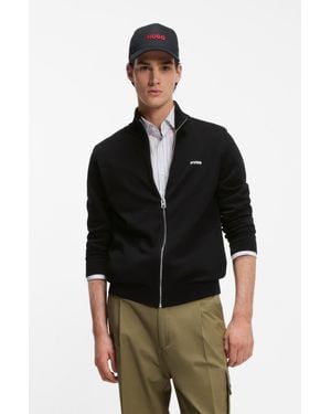 HUGO Black Men's Cardigans Size M