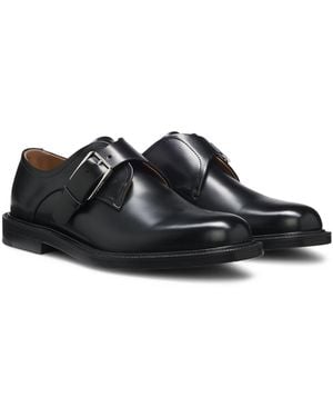 BOSS Runway Monk Shoes - Black