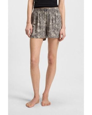 HUGO Pyjama Shorts - Grey