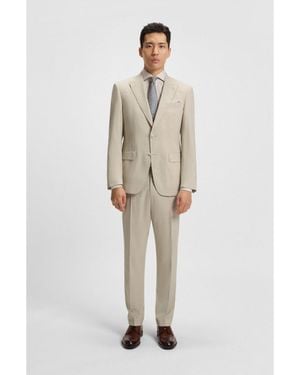 BOSS Slim-Fit Suit - White