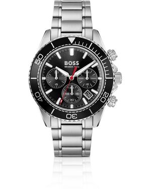 BOSS Sealiner-Dial Watch With Rotating Tachymeter Bezel - Metallic