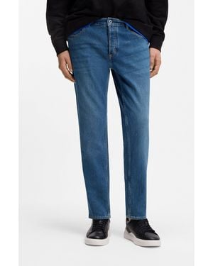 HUGO Tapered-Fit Jeans - Blue