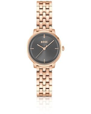 BOSS Carnation--Effect Watch With Dial - Metallic