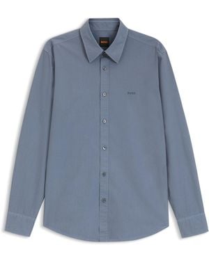 BOSS Camicia Regular Fit - Blu