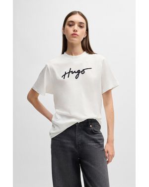 HUGO T-shirts for Women | Online Sale up to 65% off | Lyst