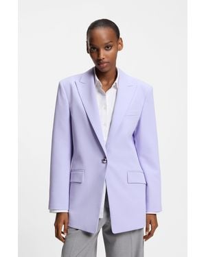 HUGO Purple Women's Tailored Jackets Size 6