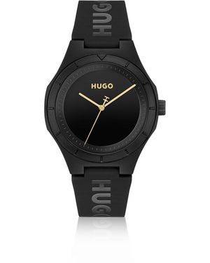 HUGO #Lit Geheel Horloge - Zwart
