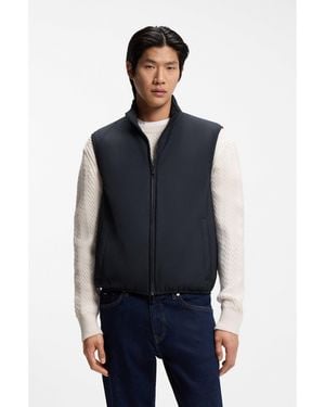 BOSS Slim-Fit Gilet - Blue