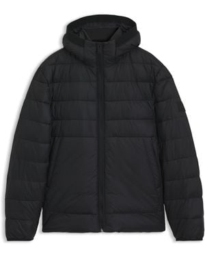 BOSS Wasserabweisende Jacke Mit Fischgrät-Tape - Schwarz