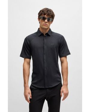 BOSS Regular-Fit Shirt - Black