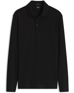 BOSS Pallas Polo En Coton - Noir