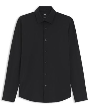 BOSS Camicia Regular Fit - Nero