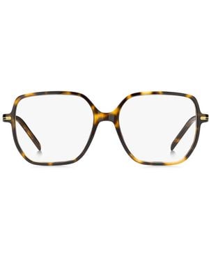 BOSS Montura Para Gafas Graduadas En Acetato Habana Con Detalles En Tono Oro Rosado - Multicolor