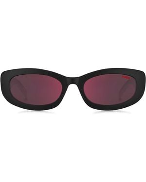 HUGO Sonnenbrille Mit Farbigem Emaille-Detail - Lila