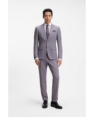 BOSS Two-Piece Slim-Fit Suit - Blue