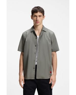 HUGO Relaxed-Fit Shirt - Grey